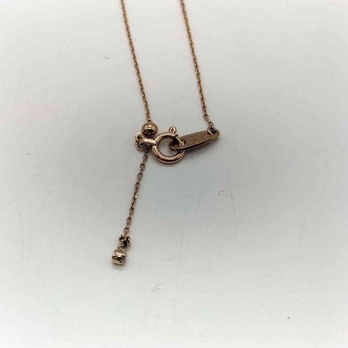 エテ ete 10k 0.02ct ダイヤモンド チェーンネックレス レディース
